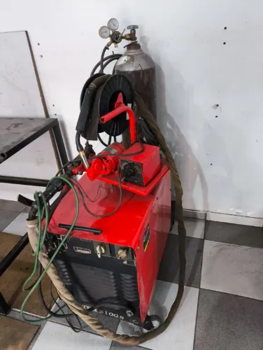 Máquina de solda bambozi completa