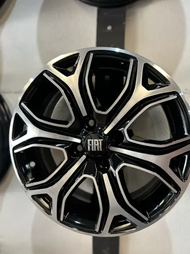 Jogo de Rodas Aro 15 4x98 Fiat Strada Punto Uno Meriva Argo Palio Cronos