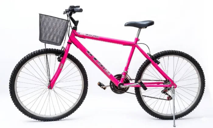 Bicicleta GTS MTB M3 Racing Feminina Aro 26 NOVA - 18 Marchas, V-Brake + Cesta