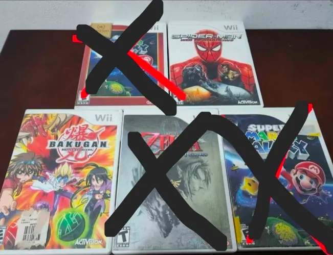 Jogos Nintendo Wii Parcelo sem juros