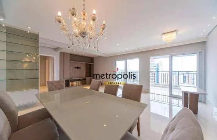 Apartamento com 3 dormitórios à venda, 161 m² por R$ 1.850.000,00 - Vila Bastos - Santo An