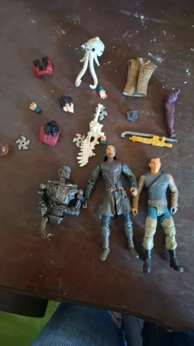 Lote para Customização Action Figures