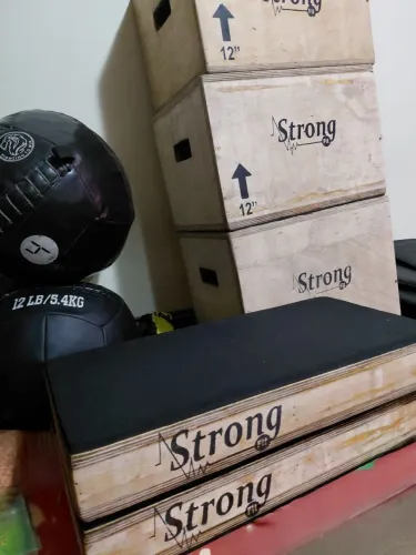Caixa de CrossFit jump box