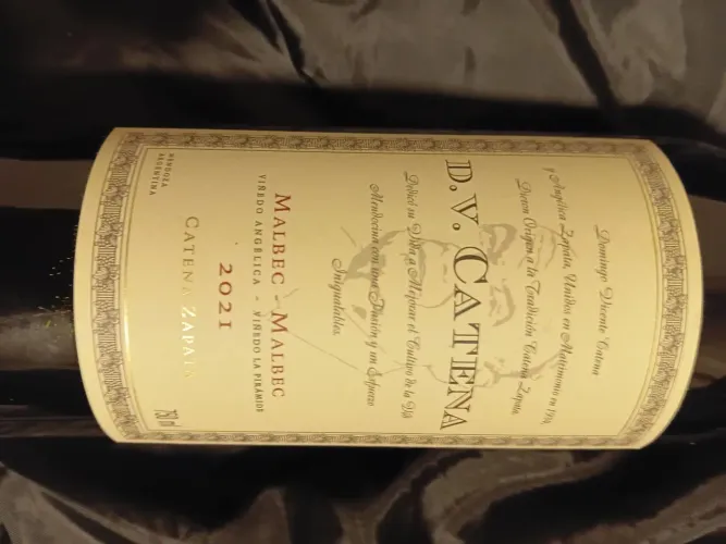 Vinho catena zapata malbec 2021