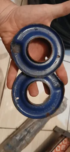 Par de prato da mola