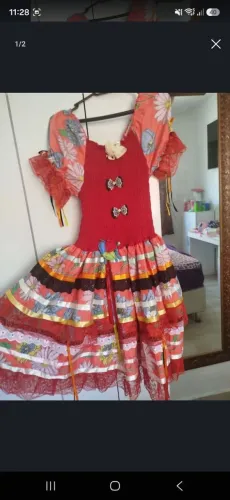 Vestido 14 a 16 anos