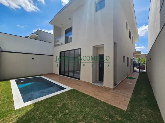 Casa Nova de Condomínio em Jundiaí - Reserva Ermida II - Nova - Excelente Acabamento