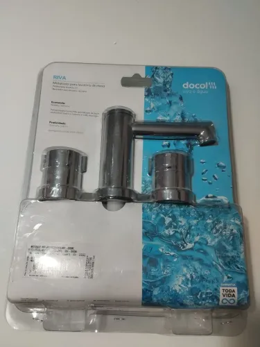 Misturador para banheiro mesa Riva Cromado Bica baixa - Docol