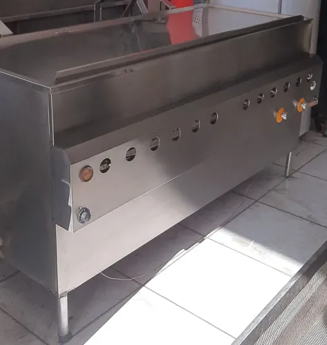 Fritadeira Industrial a Gás, 320L ( Água e Óleo), Inox 304