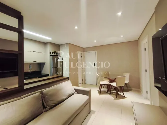 Apartamento mobiliado para locação com 01 suíte de 52 m²