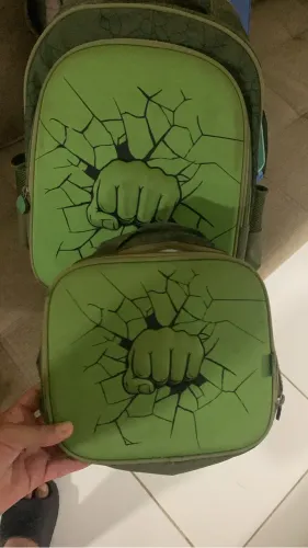 Kit mochila mais lancheira