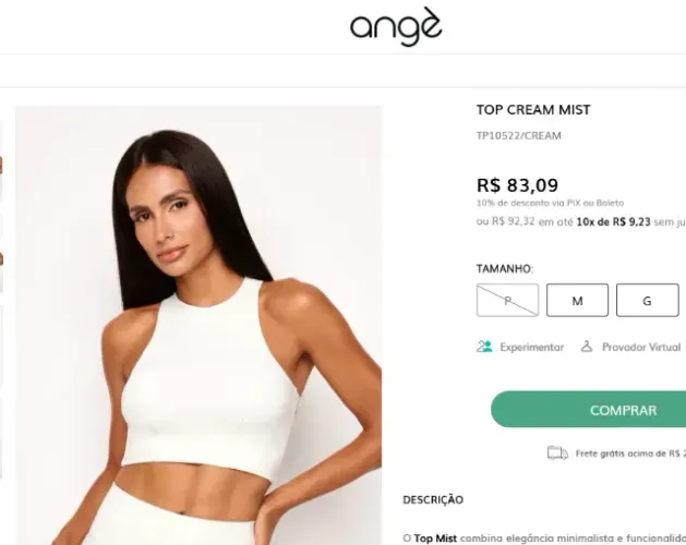 Top de academia use ange NOVO