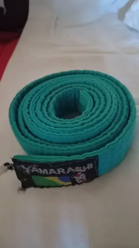 Faixa azul para judô (P) da marca yamarashi 