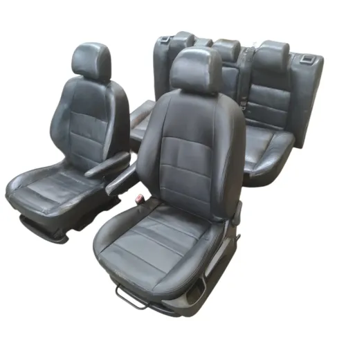 Jogo Bancos Couro Peugeot 307 Hatch 2006 2008 2012 Original Preto
