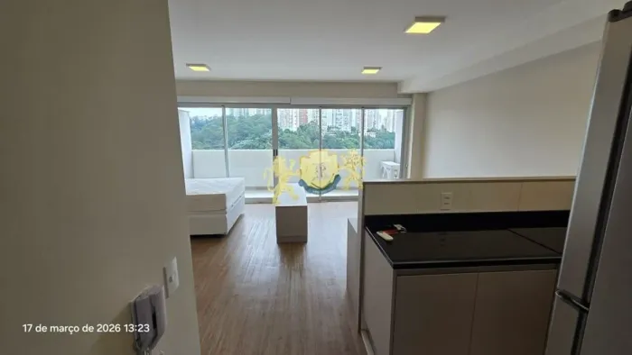 Flat com 1 Quarto para alugar, 49m² - Chacará Santo Antônio