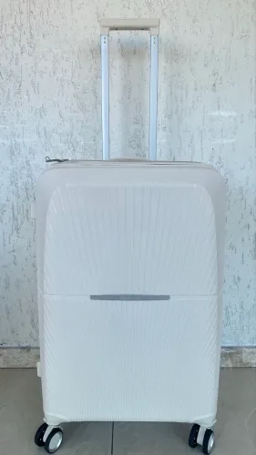 Mala de viagem 23kg off white