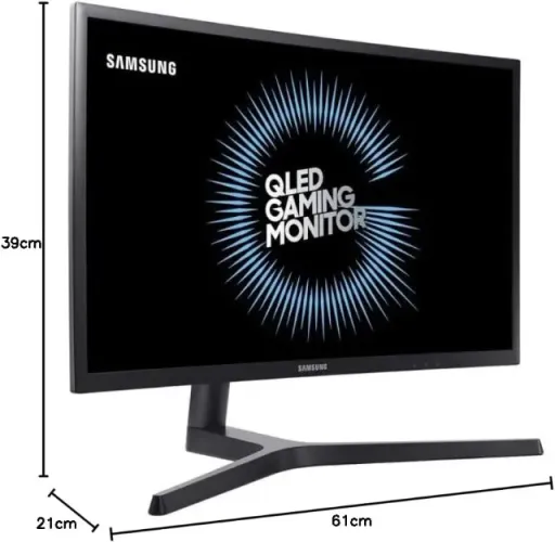 Monitor Samsung 24" C24FG73FQL Curvo 144hz FHD