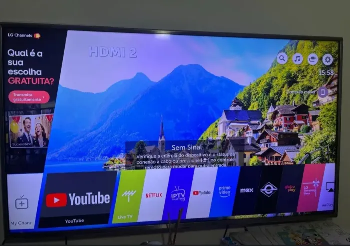 SMART 50 LG ULTRA HD 4K COM 1 ANO