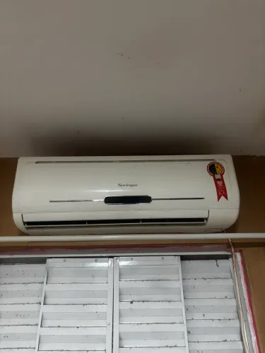 Ar condicionado sem o condensador