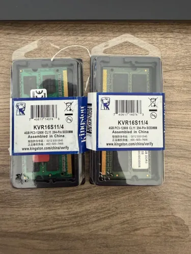 MEMORIA RAM KINGSTON DDR3 NOTEBOOK