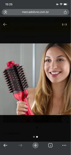 Escova Secadora Philco Pec13 Soft Beauty Cherry 1300W Bivolt Seminova