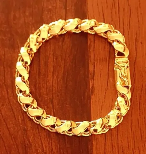 Belíssima pulseira banhada a ouro 18k nova