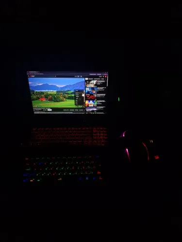 Venda/Troca | Notebook Gamer Acer Nitro 5 + Conjunto Red Dragon Original | Chama no Chat