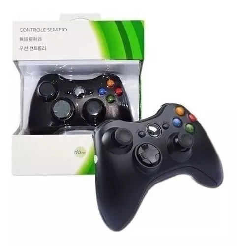 CONTROLE XBOX 360 sem FIO (ENTREGA A COMBINAR)!