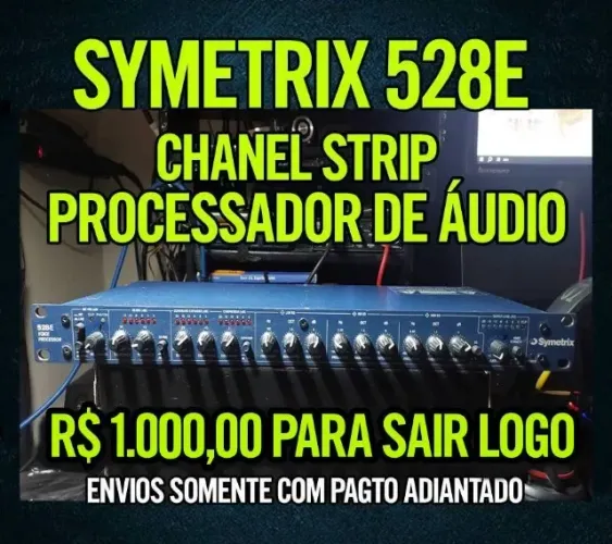 Symetrix 528E Processador de Audio, PréAMP 