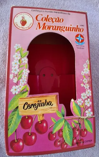 Caixa cerejinha antiga anos 80