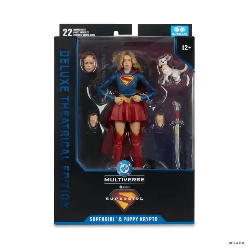 Mcfarlane Toys - supergirl & puppy krypto