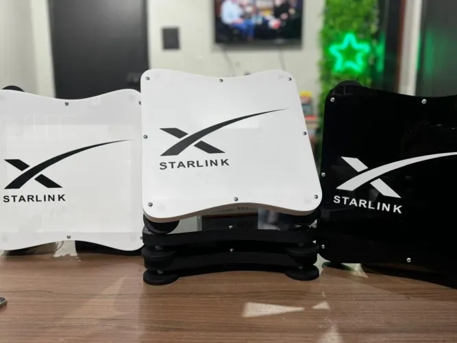 Case acrílico e neodímio starlink  c entrega 
