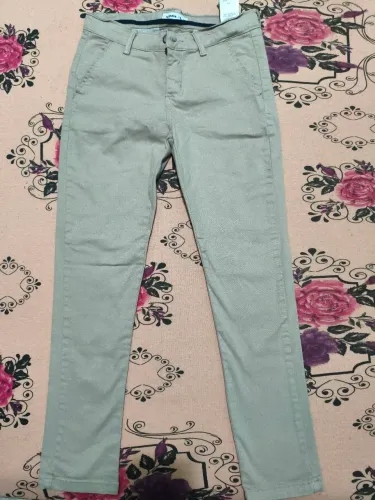 Calça infantil sarja