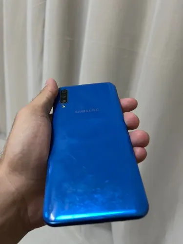 Samsung A50 Biometria na tela, trincada