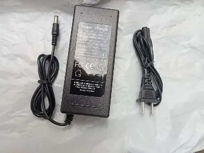Carregador bicicleta elétrica v8 v10 v20 48v bateria de litiun