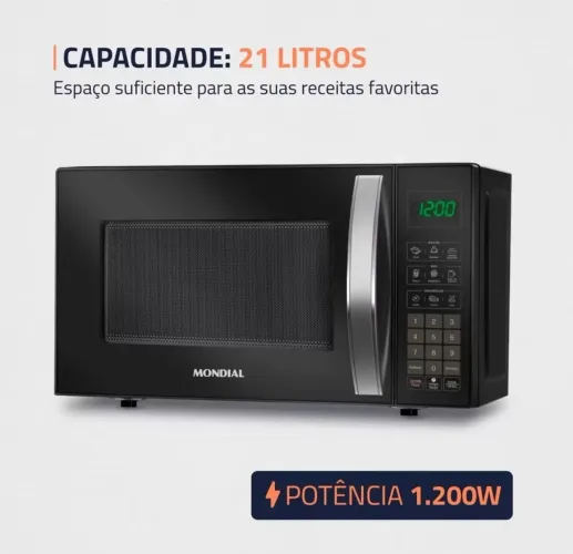 Microondas 21 litros .