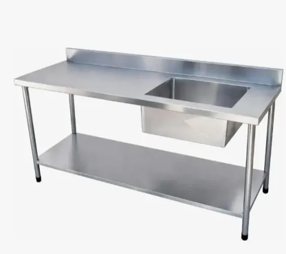 MESA DE INOX INDUSTRIAL