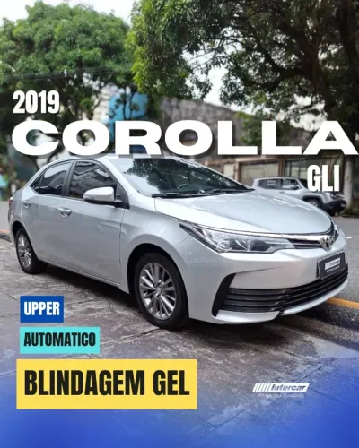 Toyota Corolla GLI Upper 1.8 Flex 16V Aut. 2019