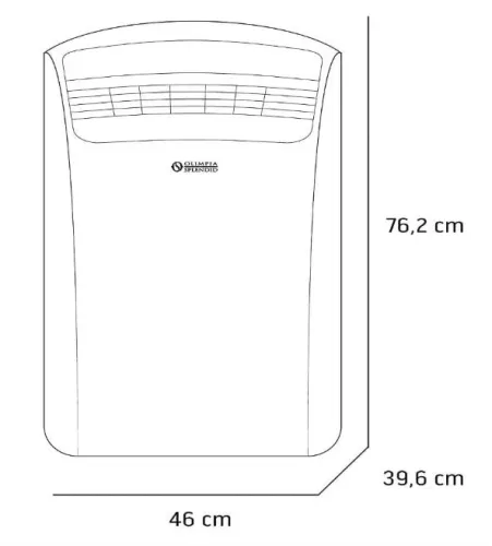 Ar Condicionado Olimpia Splendid Dolceclima Silent 12000btus (127V)