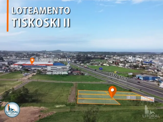 Terrenos Br 101, Próximo ao Combo Atacadista