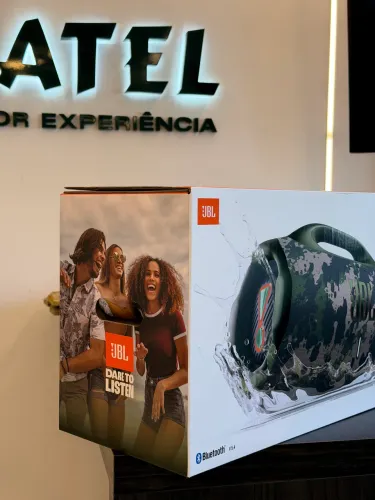 JBL BOOMBOX 4 CAMUFLADA NACIONAL - LOJA FÍSICA