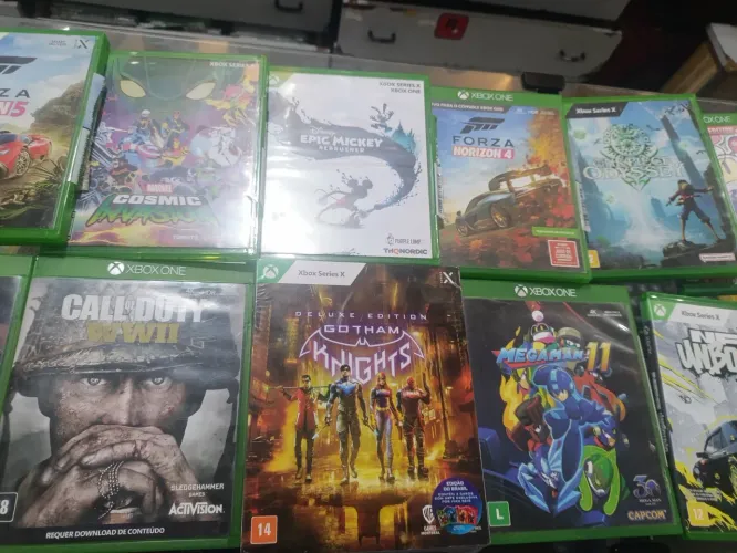 Jogos raros x box one a maioria novo lacrado outros aberto fazer live só chamar