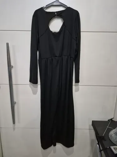 Macacão Plus Size Preto linda modelagem G-GG