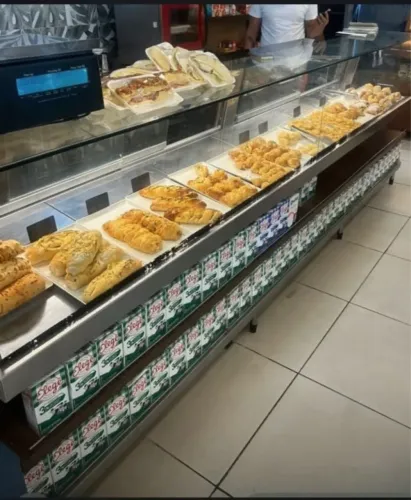Vitrine expositora padaria e lanchonete