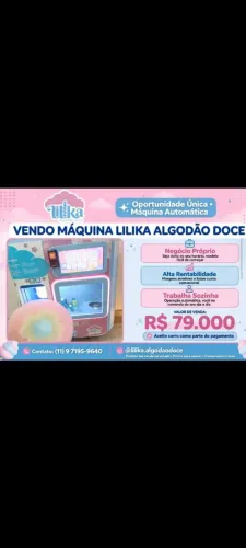 Máquina de algodão doce