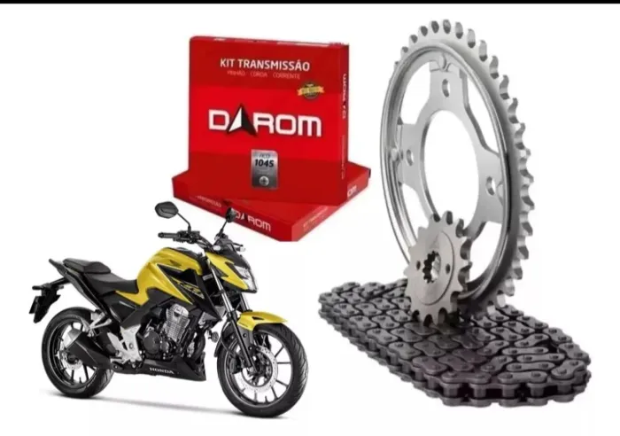 Kit de transmissão Honda CB 300 F Twister (sem retentor)