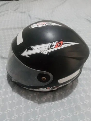 Capacete infantil Preto, tamanho 54
