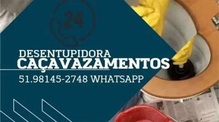 Desentupidora e caça vazamentos Canoas e Regiões 51. * WhatsApp