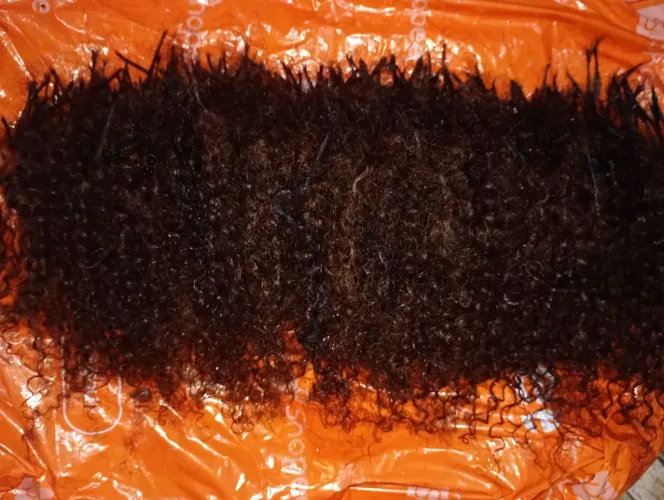 Cabelo humano cacho 0