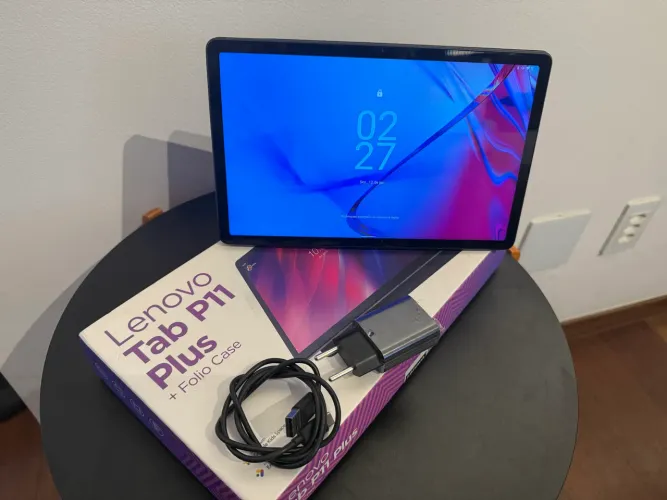 LENOVO TAB P11 PLUS 64GB + CAPA ORIGINAL + CAIXA